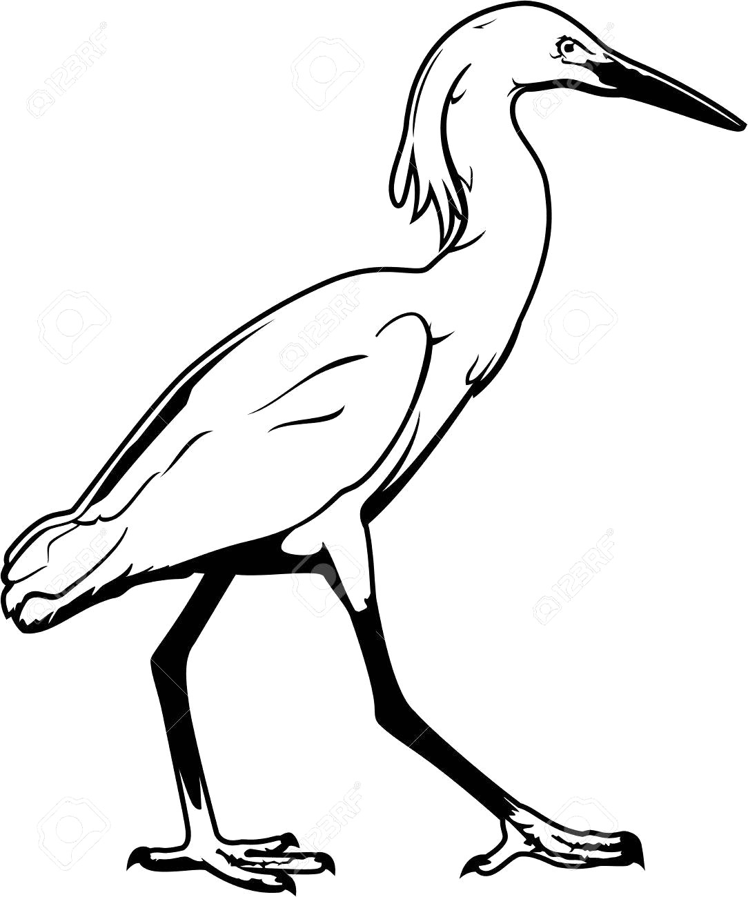 1084x1300 Black And White Bird Drawing Clipart