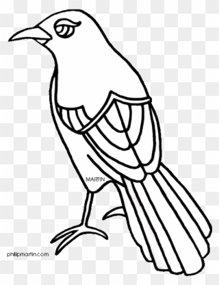 320x416 Free Png Bird Black And White Clip Art Download