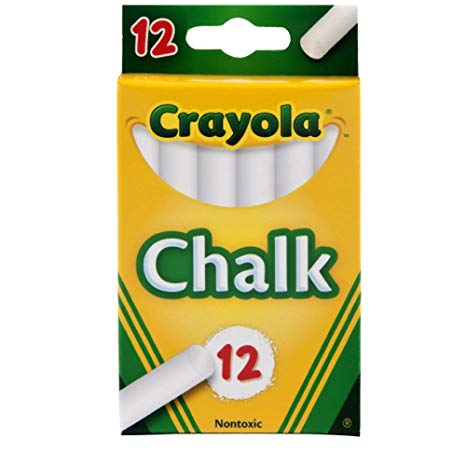 466x466 Crayola White Chalk Ea