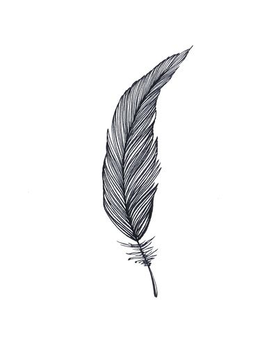 400x500 One Feather