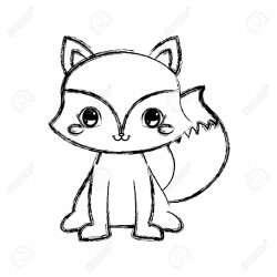 250x250 Cute Fox Drawing Tutorial Arctic Cub Easy Chibi Nursery