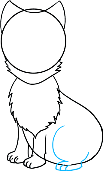 343x565 Hd How To Draw Arctic Fox