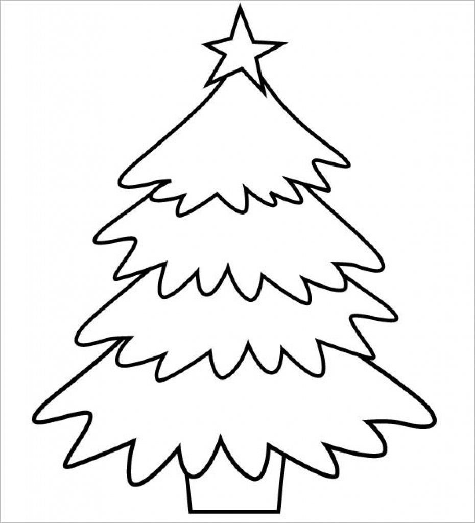 930x1024 Pine Trees Coloring Pages