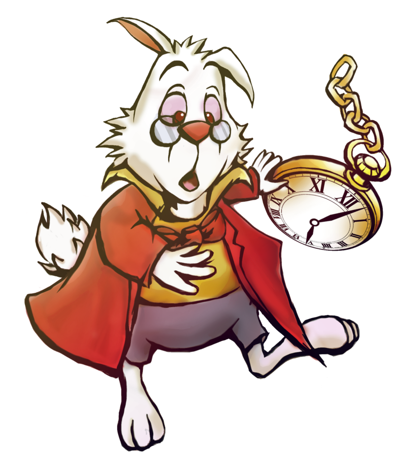 White Rabbit Alice In Wonderland Drawing