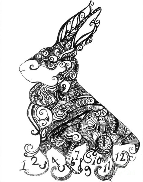 474x600 Alice Wonderland Drawings