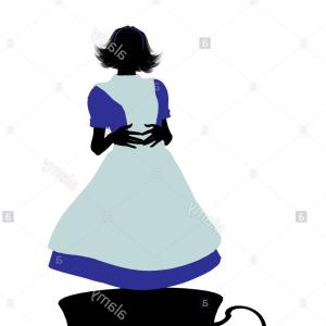 300x300 Alice Wonderland White Rabbit Drawing Ink Sohadacouri