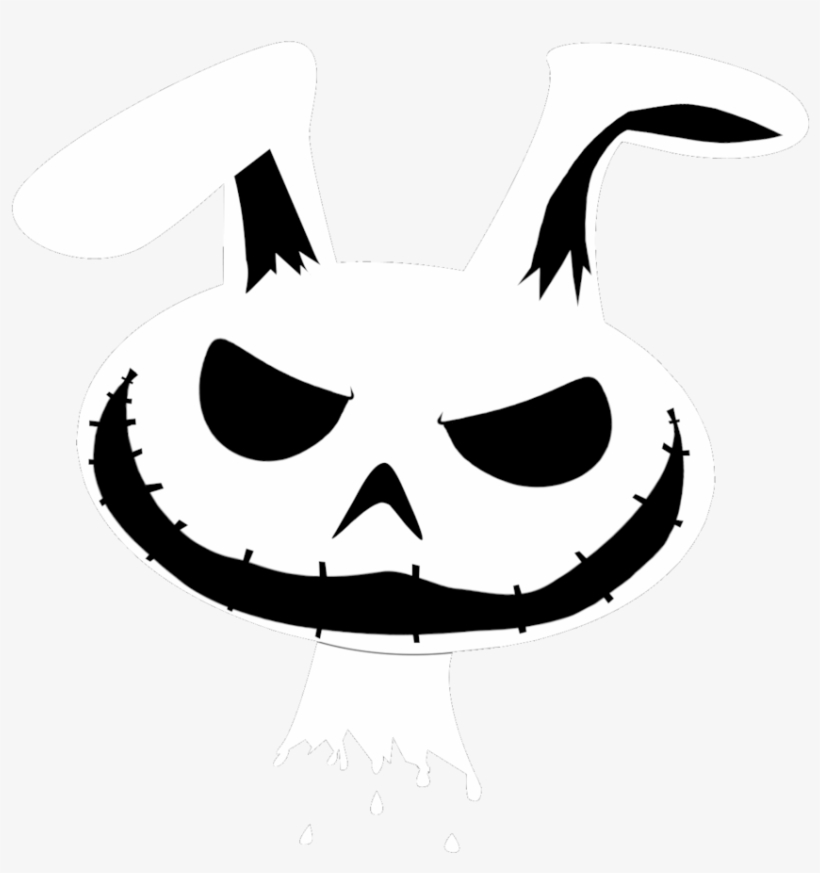 820x873 Rabbit Drawing Evil