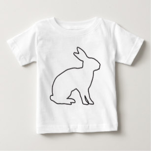 307x307 White Rabbit Drawing T Shirts Shirt Designs