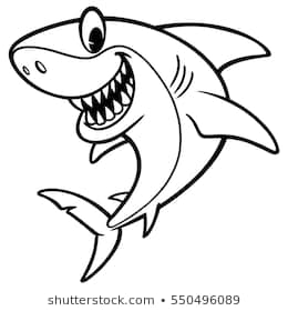260x280 Huge Collection Of 'funny Shark Drawing' Download More Than