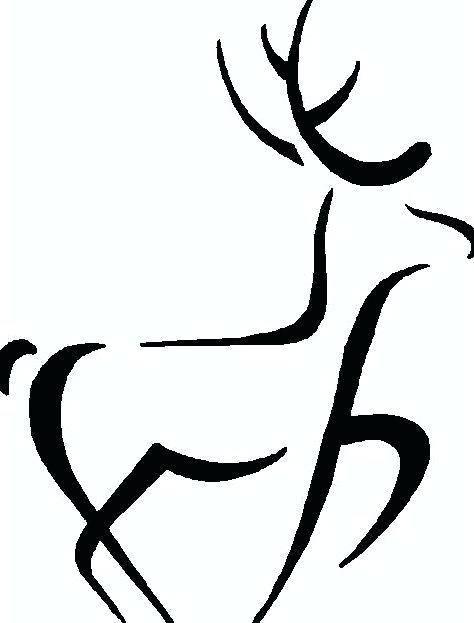 474x623 Easy Deer Drawing Image Result For Doe Simple Drawing Outline Easy