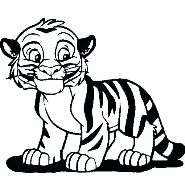 600x600 How To Draw A Cute Tiger Comments Draw So Cute White Tiger