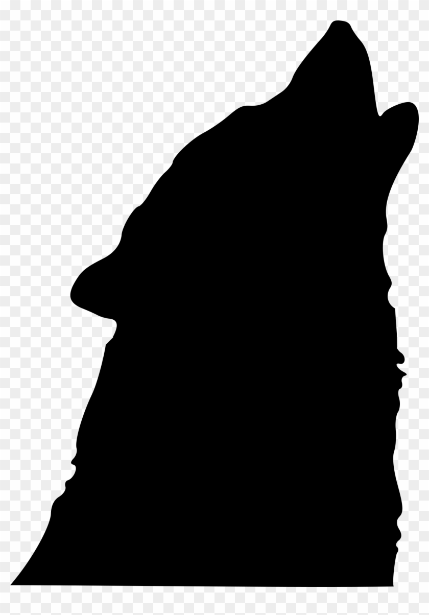840x1204 Gray Wolf Drawing Clip Art