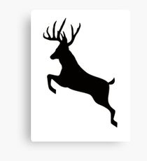210x230 Trophy Whitetail Drawing Canvas Prints Redbubble