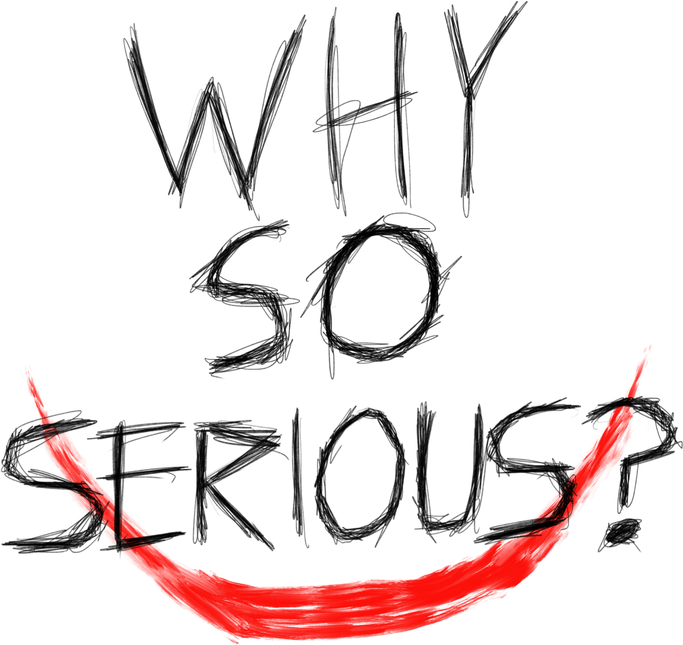 1344x1271 Download Joelforbes Why So Serious Smile Home Rug