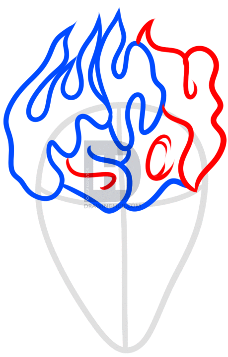 459x720 How To Draw The Joker Tattoo, Step