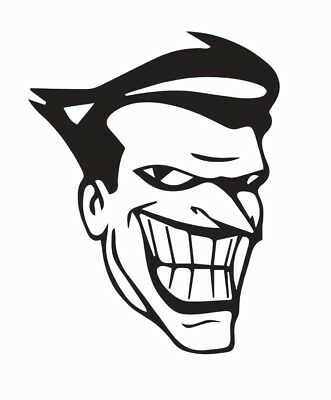 331x400 Joker Batman Sticker Vinyl Window Laptop Wall Decal Comics Why So