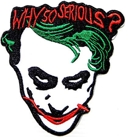 414x450 Why So Serious The Joker Logo Halloween Jacket T