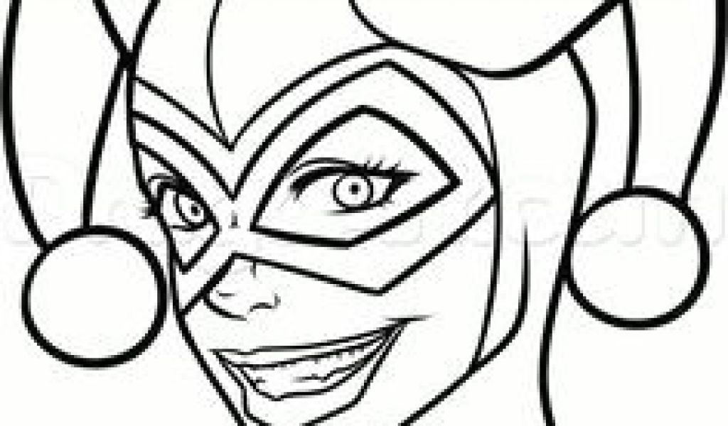 1024x600 Drawing Joker Easy