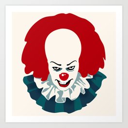 264x264 Clown Art Prints