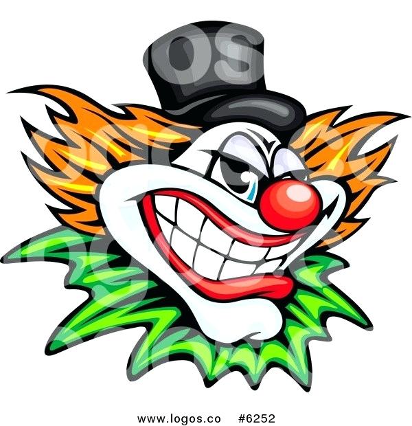 600x620 Evil Clown Clipart Free Scary Clown Creepy Clown Clipart