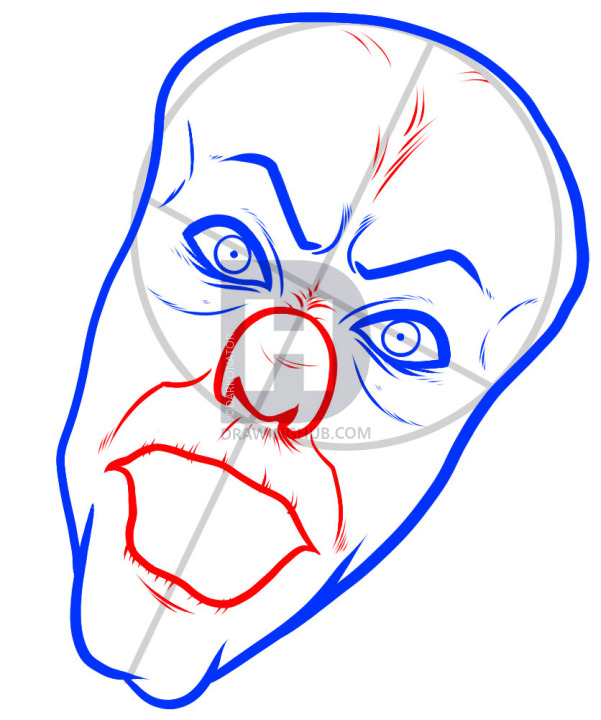601x720 how to draw pennywise, pennywise, pennywise the clown, step