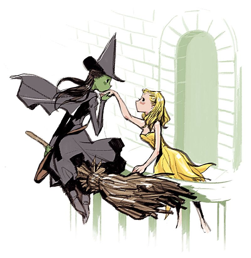 800x822 Theo's Wicked Drawings Wicked Fanart Musical In Wicked