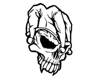 340x270 Skull Jester Etsy