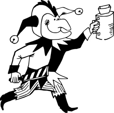 372x368 Wicked Jester Free Vector Download