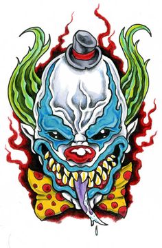 236x360 Amazing Wicked Jester S Images Clown Tattoo, Skull Tattoos