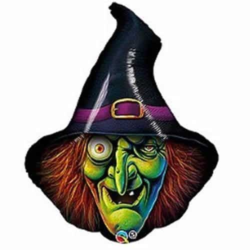 500x500 Halloween Wicked Witch Foil Balloon