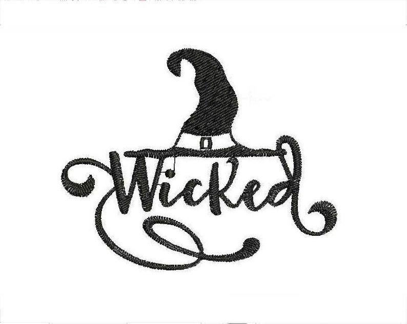 794x632 Machine Embroidery Designs Wicked Witch Hat Etsy