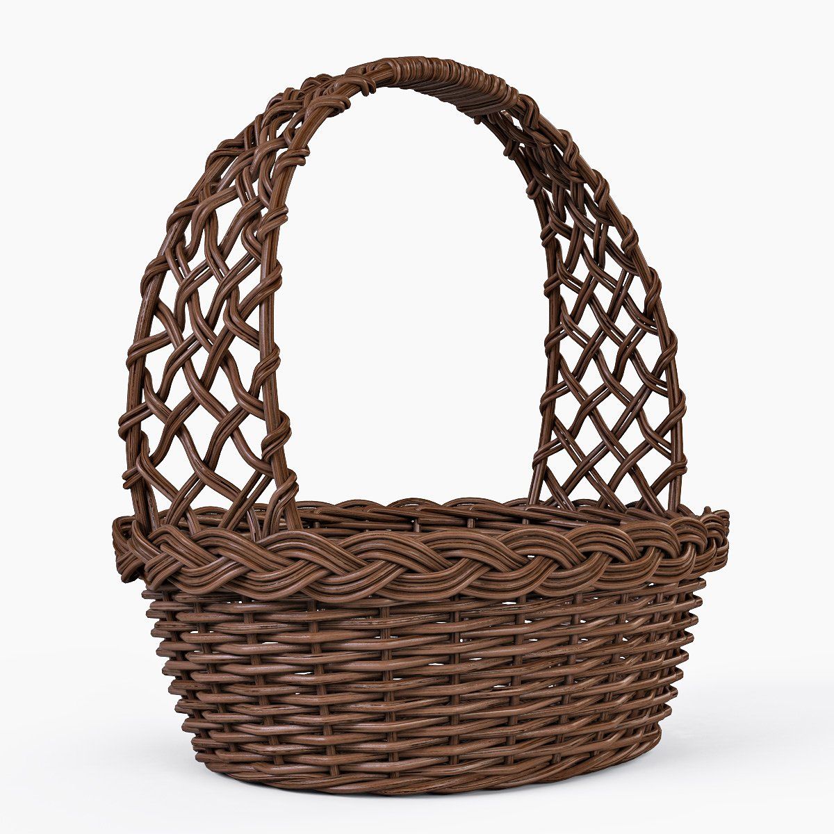 1200x1200 Object Drawing Color, Wicker, Brown