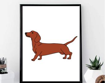340x270 Click The Image To Enlarge Draw Dachshund Dog Like This Item