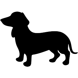 263x262 Collection Of Free Dachshund Drawing Silhouette Download On Ui Ex