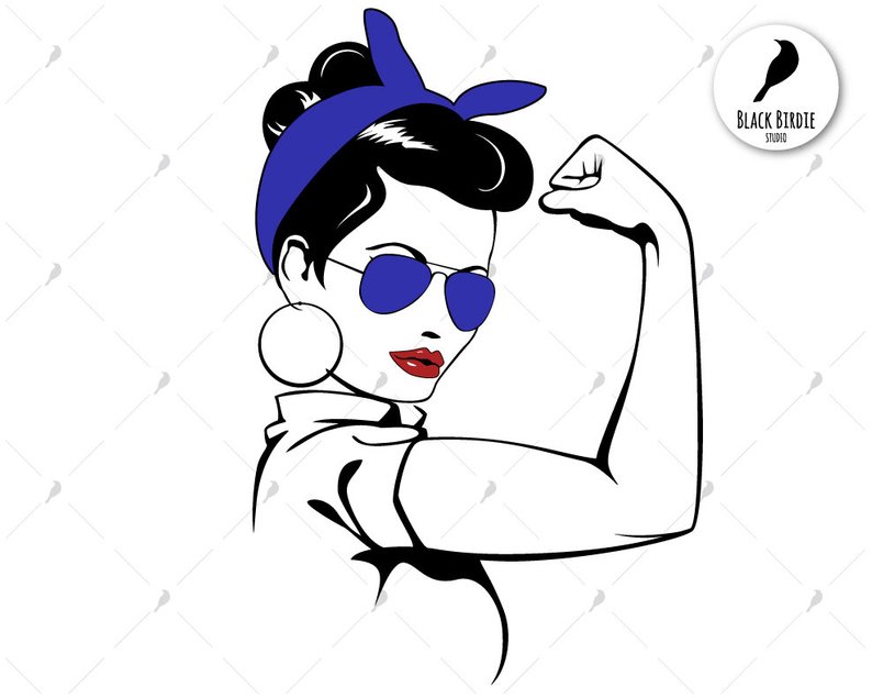 794x635 Rosie The Riveter Sunglasses Strong Woman Rosie Etsy