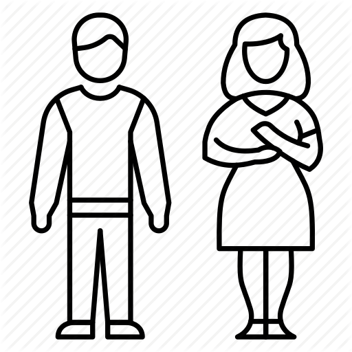 512x512 Avatar, Couple, Family, Husband, Wife Icon