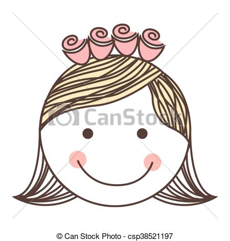 450x470 Wife Drawing Isolated Icon Design, Vector Illustration