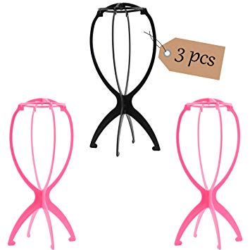 355x355 wig stands for wigs, collapsible wig dryer