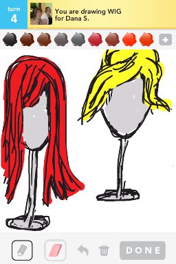 256x384 Wig Drawings