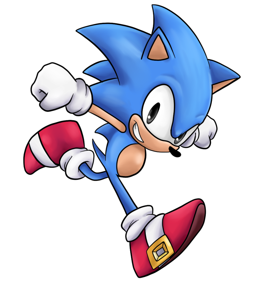 855x934 Classic Sonic