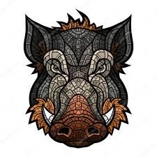 225x225 Delightful Hog Images Wild Boar, Drawings, Head Tattoos