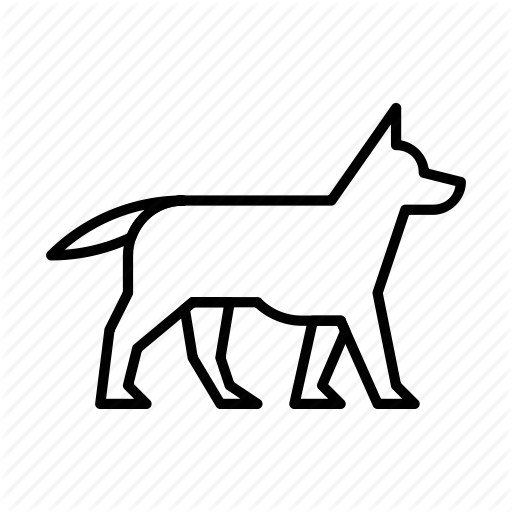 512x512 Animal, Coyote, Dog, Fox, Pet, Wild, Wolf Icon