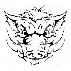 Wild Hog Drawing | Free download on ClipArtMag