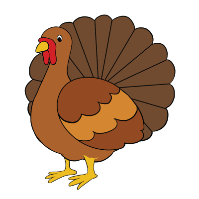 400x400 Turkey Drawing Pictures Group With Items