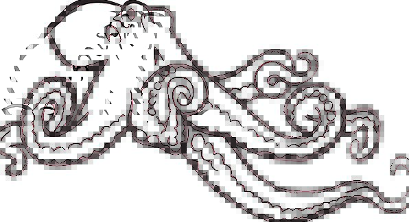 596x324 Octopus, Vacation, Draft, Travel, Drawing, Sketch, Aquatic, Ocean