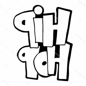 300x300 monochrome wildstyle graffiti piece hiphop style hoodamathrun