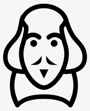 300x370 Picture Black And White William Shakespeare Drawing