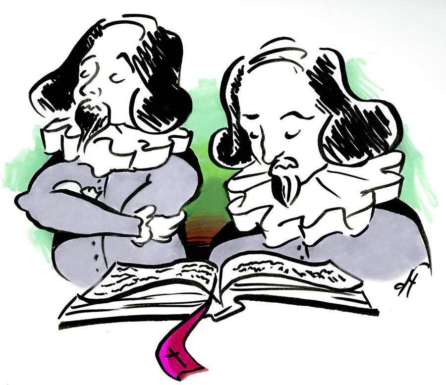 900x777 The Bard And The Bible