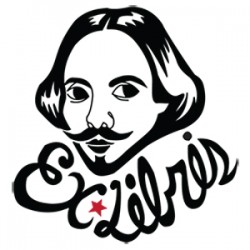 250x250 ex libris william shakespeare and jane austen design woori