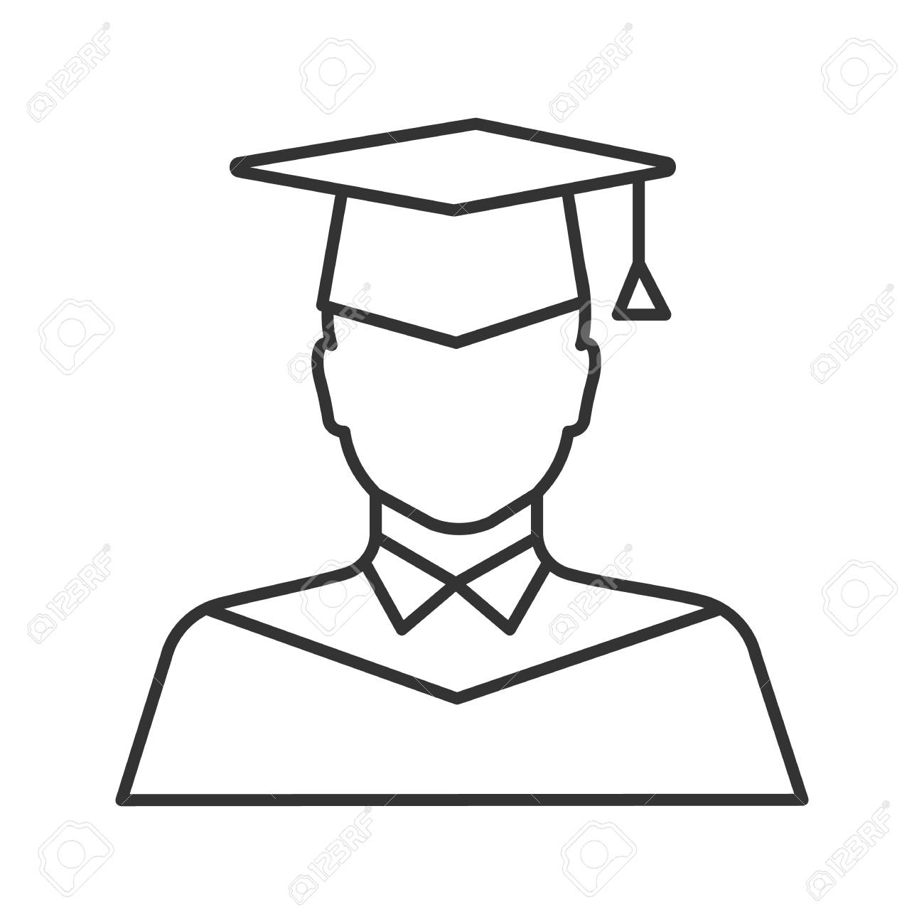 1300x1300 Huge Collection Of 'graduation Drawing' Download More Than